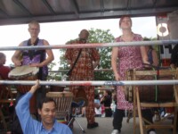 Drummed Up performing at Leeds Carnival, 27th August 2007