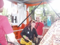 Drummed Up performing at Leeds Carnival, 27th August 2007