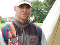 Mark and baby pay us a visit. Middlesbrough Mela, 15th July 2007