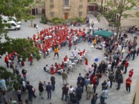 Drummed Up performing in the Grand Finale of Street Beats, Newcastle, 24th July 2004