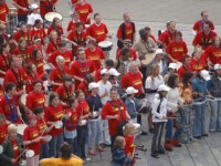 Drummed Up performing in the Grand Finale of Street Beats, Newcastle, 24th July 2004