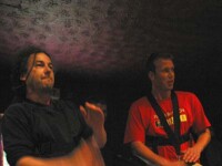 Drummed Up performing at Street Beats, Newcastle, 24th July 2004